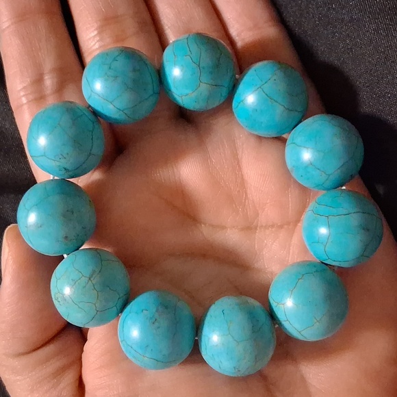 Monet Turquoise Necklace & Bracelet Set - Picture 4 of 4